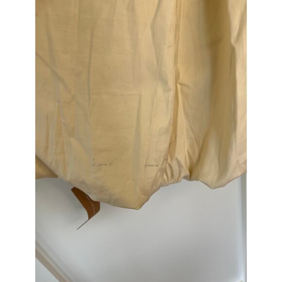 NEW NWT Reformation Clea Bubble Mini Dress Black and Sugar Size 10 - Picture 4 of 7